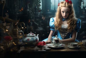 Фотография квеста-анимации Алиса и Шляпник в поисках волшебных часов от компании Квестмания (Фото 1)
